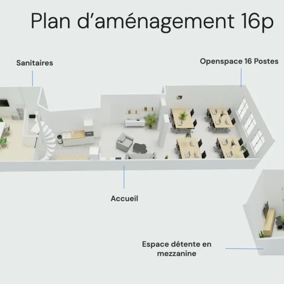 Espace indépendant 80 m² 16 postes Location bureau Rue aux Ours Paris 75003 - photo 4