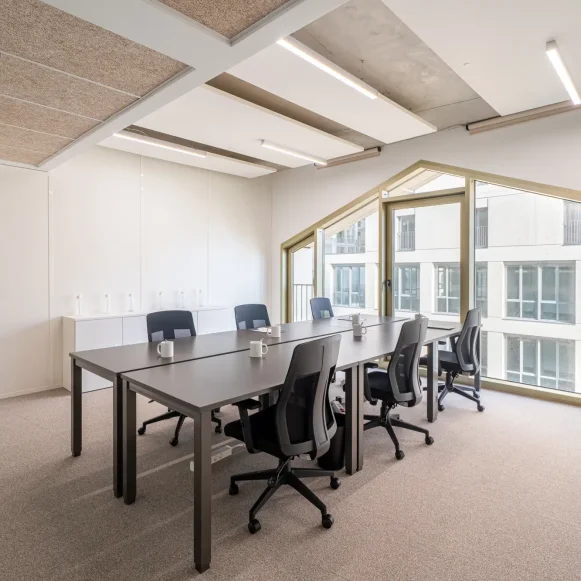 Bureau privé 9 m² 1 poste Location bureau Rue Philippe Jolly Bordeaux 33800 - photo 4