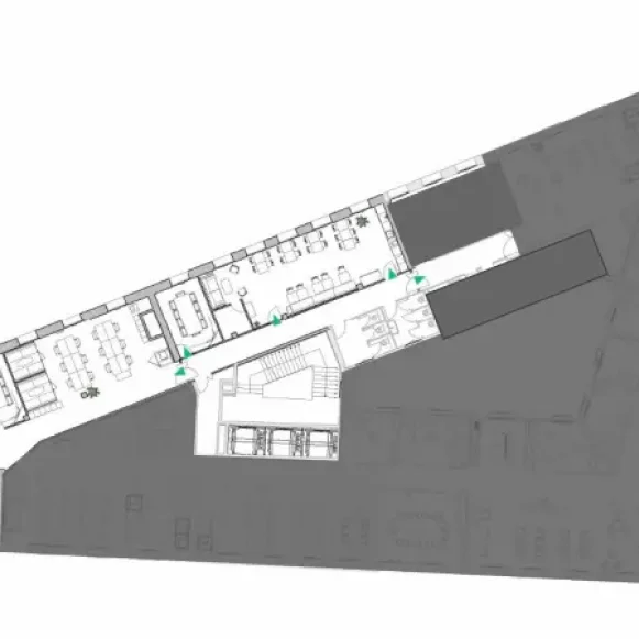 Espace indépendant 385 m² 52 postes Location bureau Rue La Fayette Paris 75009 - photo 4