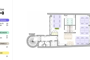 Bureau privé - 75008 - 20 postes - 17300€