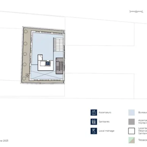 Espace indépendant 120 m² 19 postes Location bureau Rue Marbeuf Paris 75008 - photo 13