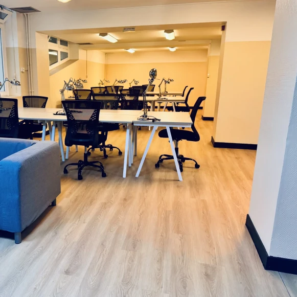 Espace indépendant 130 m² 20 postes Location bureau Rue Mathurin Régnier Paris 75015 - photo 2