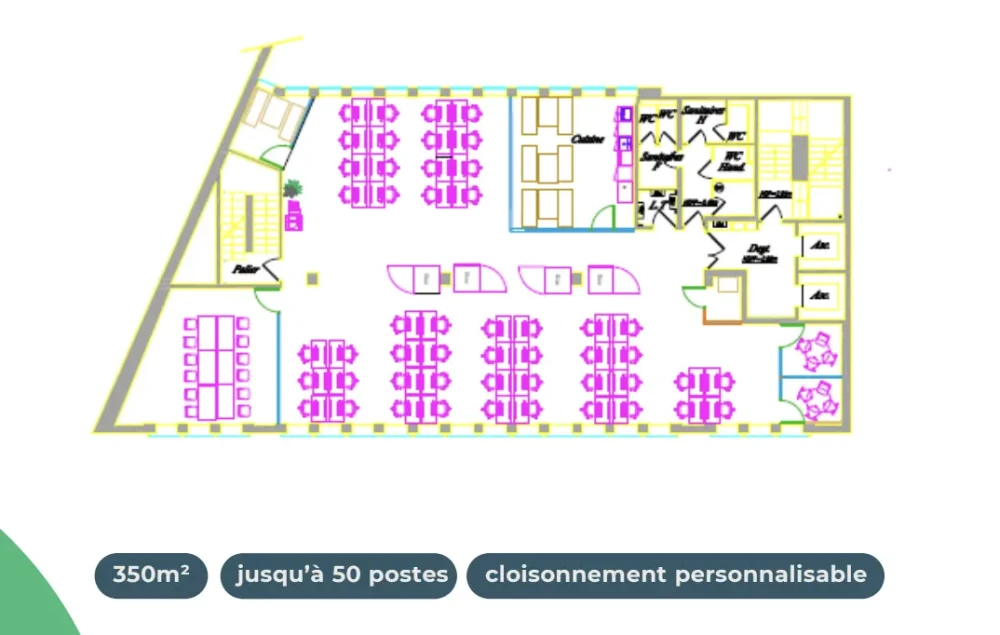 Espace indépendant - 75017 - 50 postes - 47852€