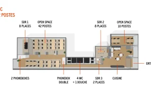 Espace indépendant - 75016 - 52 postes - 36000€