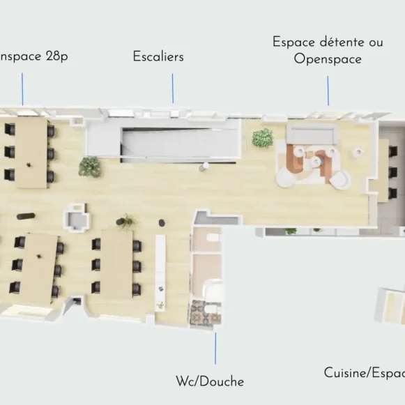 Espace indépendant 350 m² 52 postes Location bureau Rue Saint Sabin Paris 75011 - photo 8