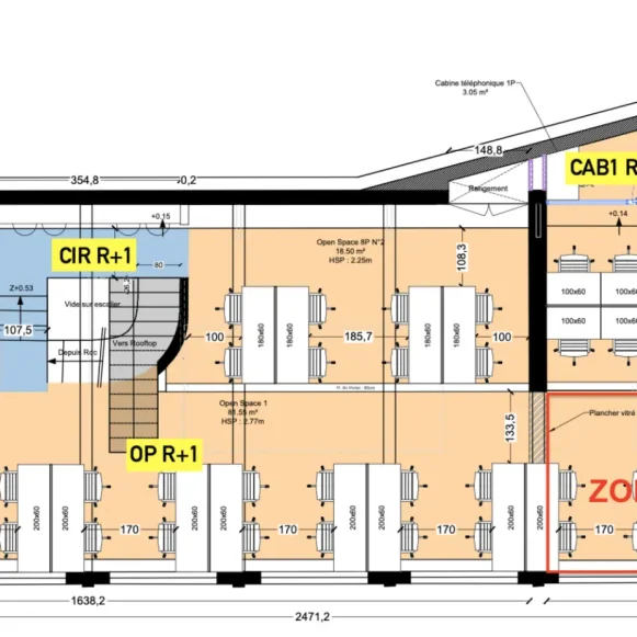 Open Space  8 postes Location bureau Rue Lauriston Paris 75016 - photo 5