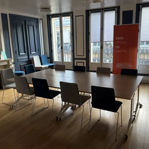 Bureau privé 80 m² 15 postes Location bureau Rue Drouot Paris 75009 - photo 1