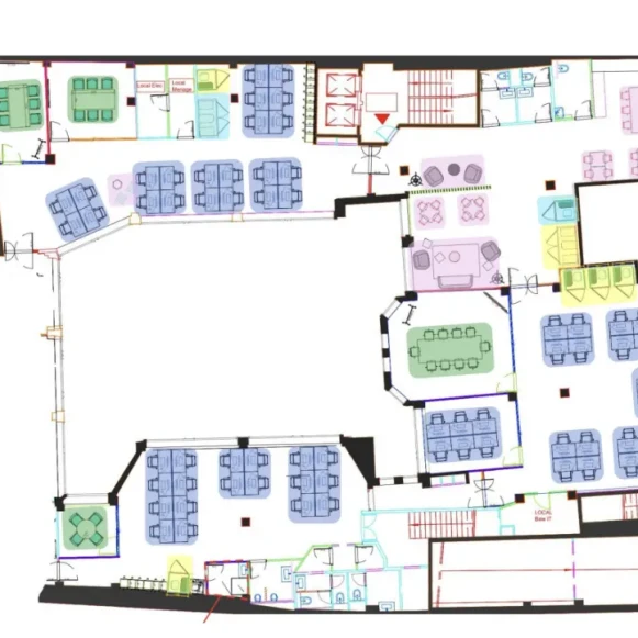 Espace indépendant 660 m² 74 postes Location bureau Rue Poissonnière Paris 75002 - photo 7