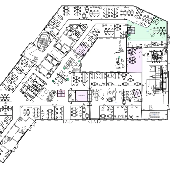 Bureau privé 40 m² 12 postes Coworking Avenue du Maine Paris 75014 - photo 2