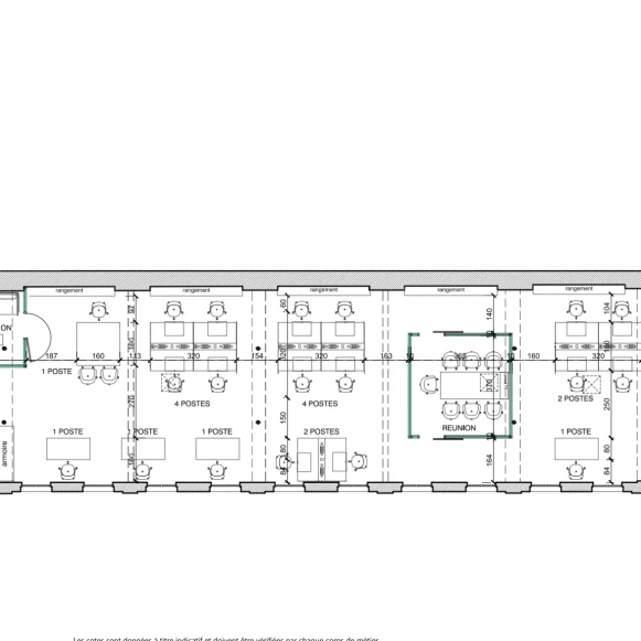 Bureau privé 260 m² 30 postes Coworking Rue du Faubourg Saint-Antoine Paris 75012 - photo 12