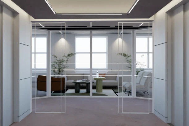 Bureau privé - 92800 - 4 postes - 2549€