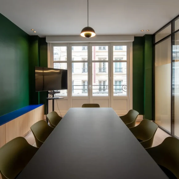 Espace indépendant 182 m² 26 postes Location bureau Rue de Liège Paris 75009 - photo 4