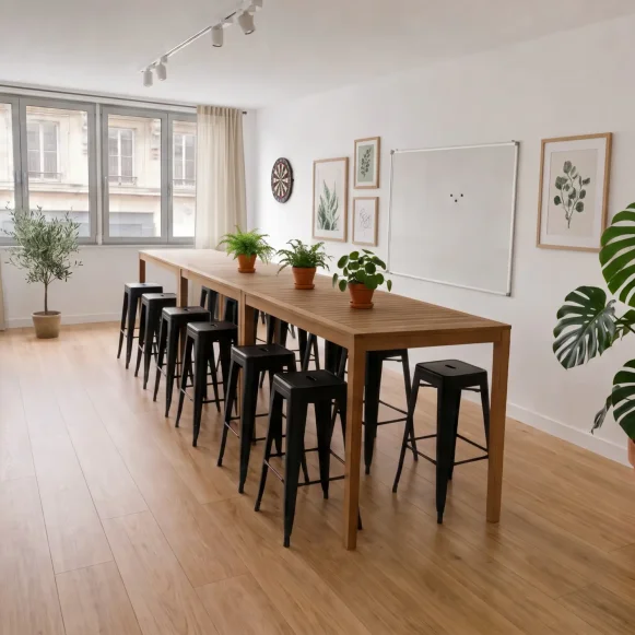 Bureau privé 25 m² 6 postes Coworking Cours d'Alsace-et-Lorraine Bordeaux 33000 - photo 3