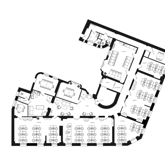 Espace indépendant 400 m² 70 postes Coworking Rue Taitbout Paris 75009 - photo 4