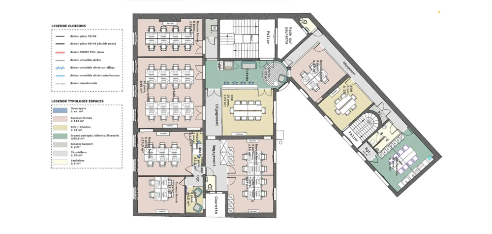 Espace indépendant - 75008 - 46 postes - 34200€