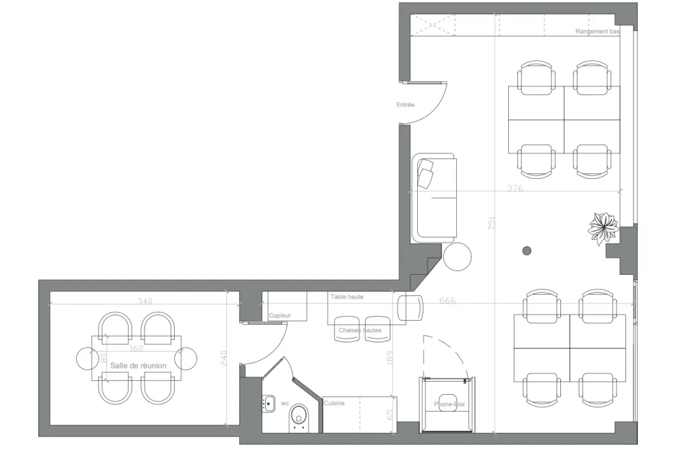 Espace indépendant - 75011 - 8 postes - 3500€