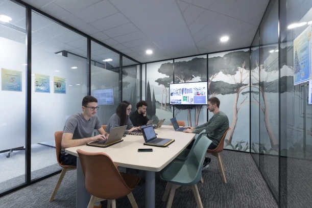 Bureau privé - 69009 - 2 postes - 800€