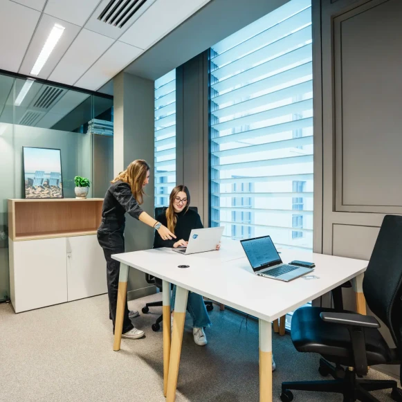 Bureau privé 12 m² 2 postes Location bureau Place Amédée Bonnet Lyon 69002 - photo 1