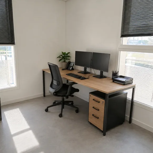 Bureau privé 11 m² 1 poste Location bureau Rue John Mac Adam Nîmes 30900 - photo 4
