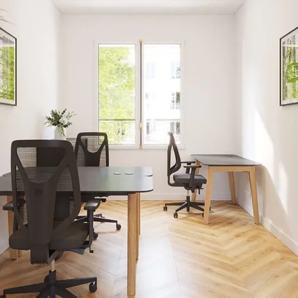 Bureau privé 16 m² 4 postes Coworking Boulevard Haussmann Paris 75008 - photo 5