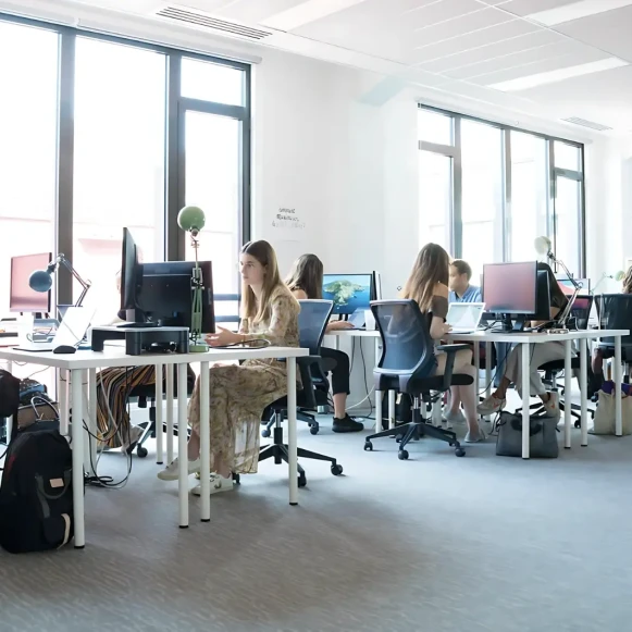 Open Space  12 postes Location bureau Rue Laure Diebold Lyon 69009 - photo 1