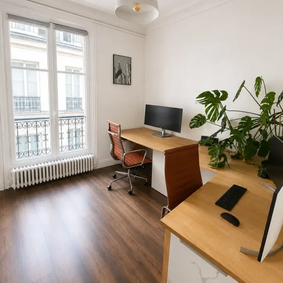 Bureau privé 12 m² 2 postes Location bureau Rue du Temple Paris 75003 - photo 3
