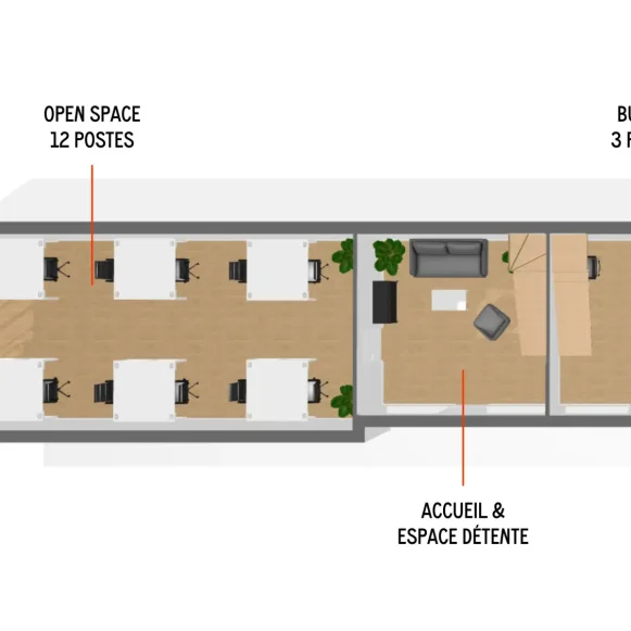 Bureau privé 100 m² 17 postes Location bureau Rue de Rocroy Paris 75010 - photo 7