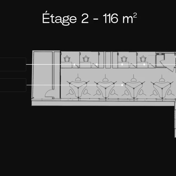 Bureau privé 150 m² 22 postes Location bureau Rue de la Pierre Levée Paris 75011 - photo 3