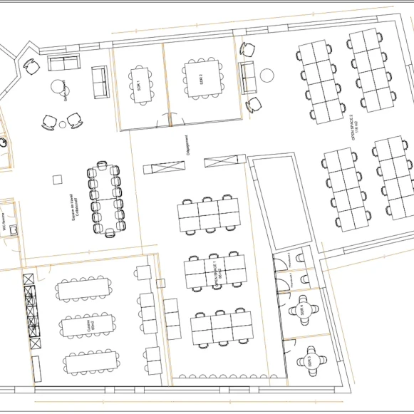 Espace indépendant 480 m² 50 postes Location bureau Rue Villeneuve Clichy 92110 - photo 4
