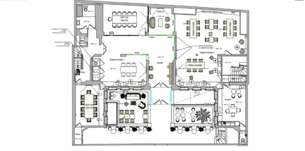 Espace indépendant - 75002 - 100 postes - 91000€