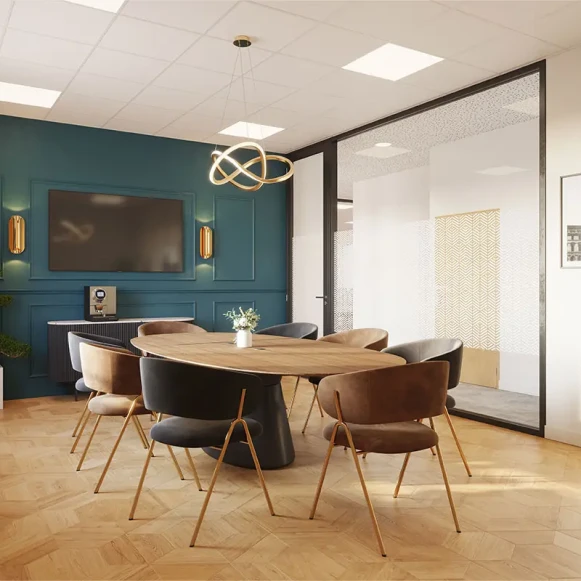Bureau privé 16 m² 4 postes Coworking Boulevard Haussmann Paris 75008 - photo 2