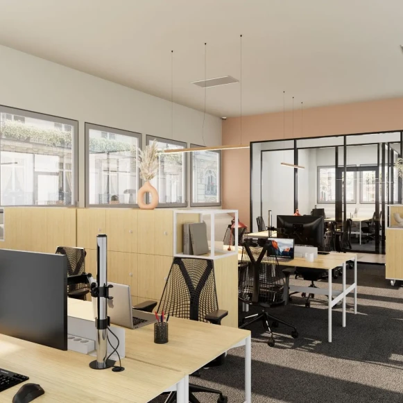 Bureau privé 21 m² 5 postes Coworking Rue Treilhard Paris 75008 - photo 10