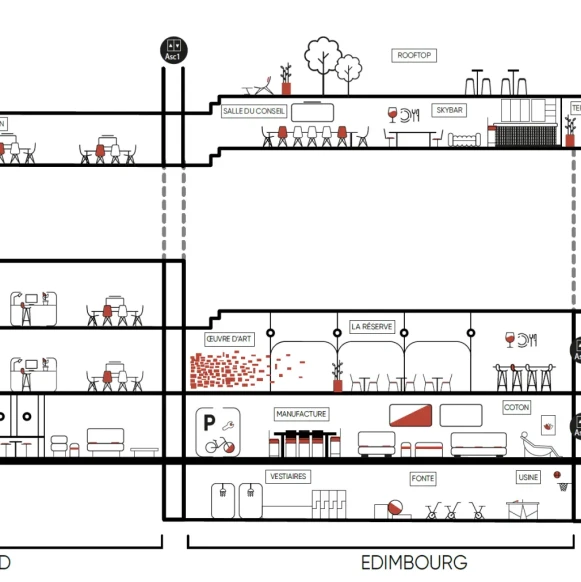 Bureau privé 50 m² 12 postes Location bureau Rue de Madrid Paris 75008 - photo 2