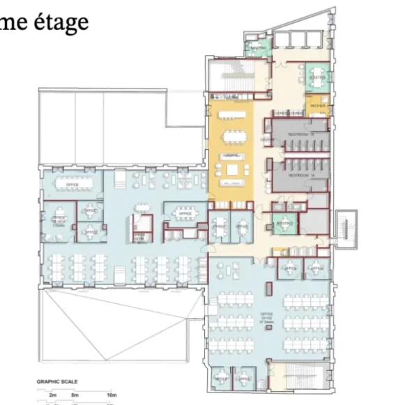 Espace indépendant 1 092 m² 90 postes Location bureau Rue de Navarin Paris 75009 - photo 4