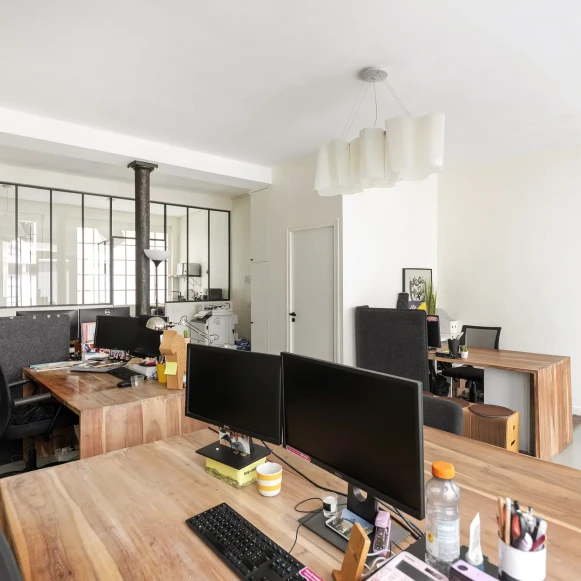 Espace indépendant 61 m² 9 postes Coworking Rue Henri Feulard Paris 75010 - photo 3