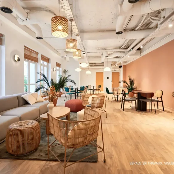 Bureau privé 6 m² 1 poste Coworking Avenue de France Paris 75013 - photo 2