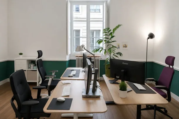 Bureau privé - 44000 - 6 postes - 1600€