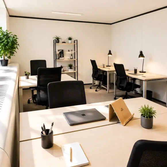Bureau privé 28 m² 6 postes Coworking Rue de Villiers Neuilly-sur-Seine 92200 - photo 1