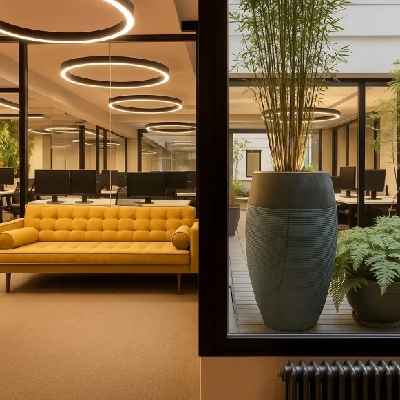 Open Space  10 postes Location bureau Rue des Cloys Paris 75018 - photo 1