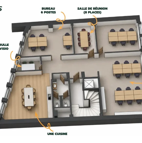 Espace indépendant 163 m² 24 postes Location bureau Rue Notre Dame des Victoires Paris 75002 - photo 9