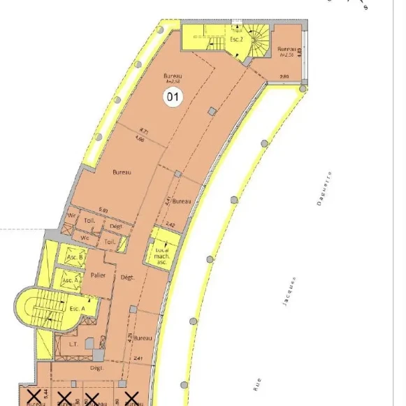 Bureau privé 12 m² 2 postes Location bureau Rue Jacques Daguerre Rueil-Malmaison 92500 - photo 5