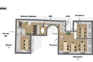 Espace indépendant - 75010 - 25 postes - 12500€