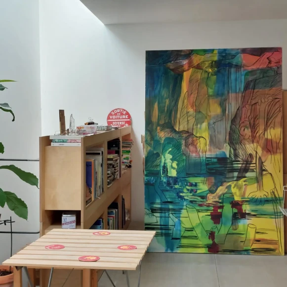 Open Space  2 postes Location bureau Rue des Poissonniers Paris 75018 - photo 5