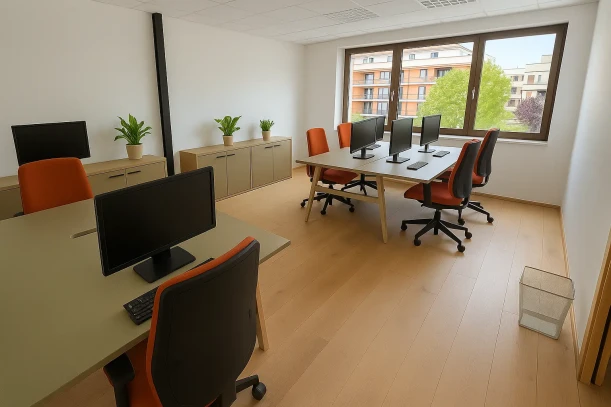 Bureau privé - 69600 - 6 postes - 1950€