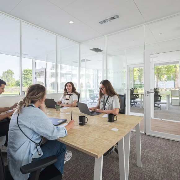 Bureau privé 16 m² 4 postes Coworking Rue Denis Papin Villeneuve-d'Ascq 59650 - photo 3