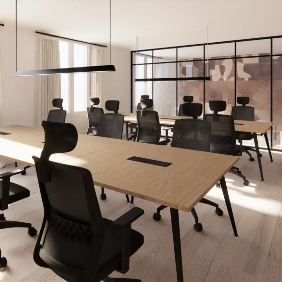 Bureau privé 182 m² 30 postes Coworking Rue Taitbout Paris 75009 - photo 2