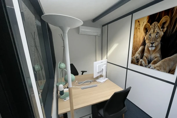 Bureau privé - 33300 - 2 postes - 550€