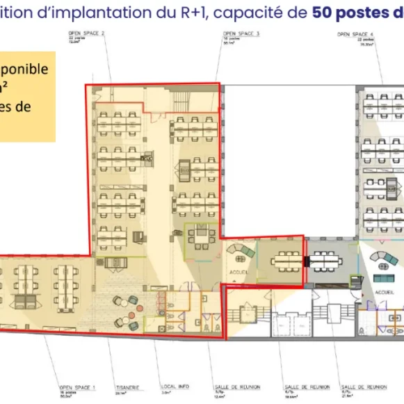 Espace indépendant 416 m² 50 postes Location bureau Rue Saint-Fiacre Paris 75002 - photo 5