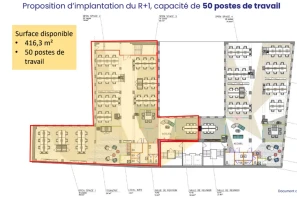 Espace indépendant - 75002 - 50 postes - 40000€