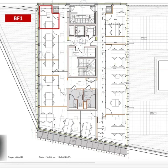 Bureau privé 22 m² 6 postes Location bureau Rue de l'Ouche Buron Nantes 44300 - photo 9